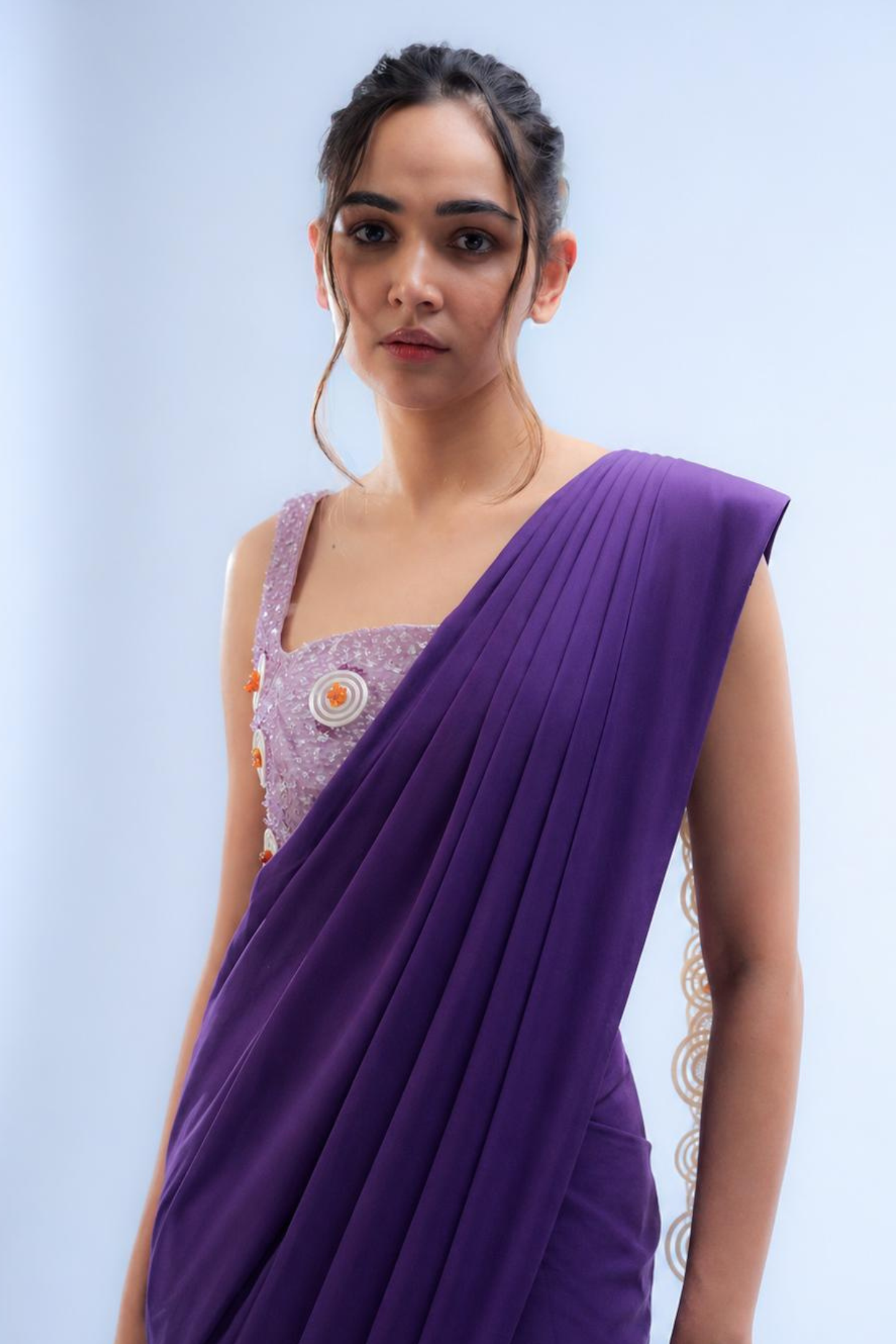 Elemental Flow Saree
