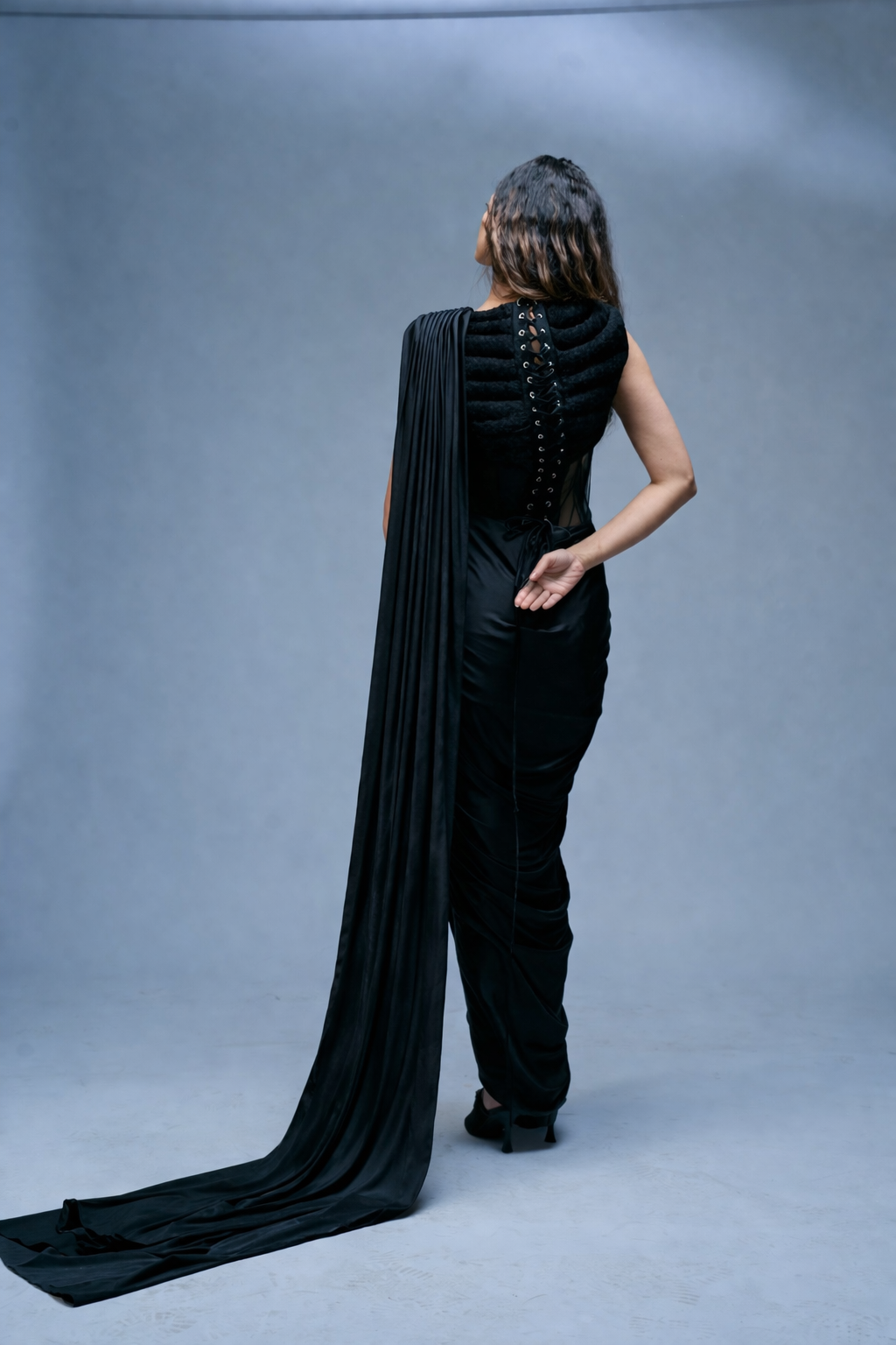 Resilience Form Saree Gown