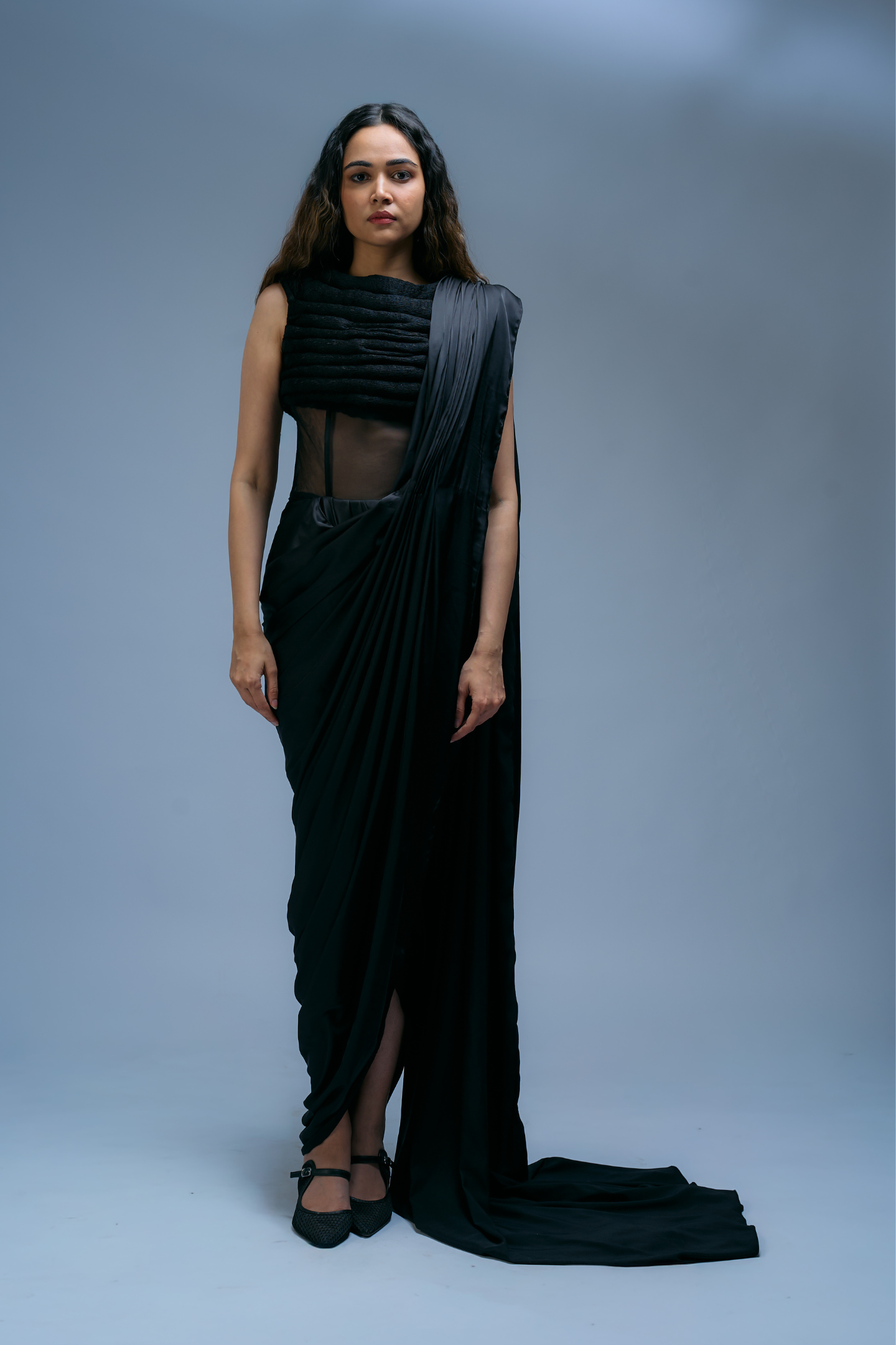 Resilience Form Saree Gown
