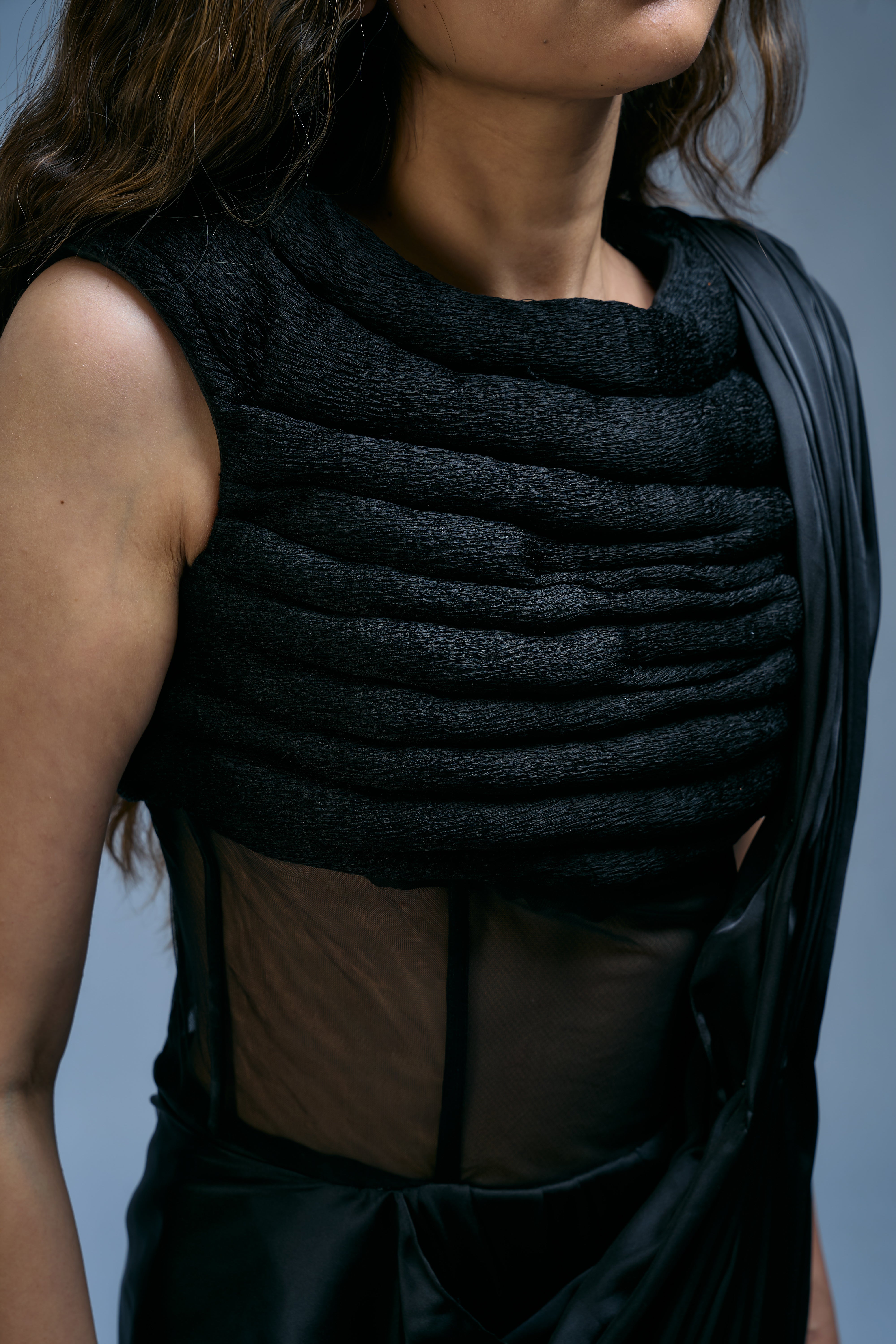 Resilience Form Saree Gown